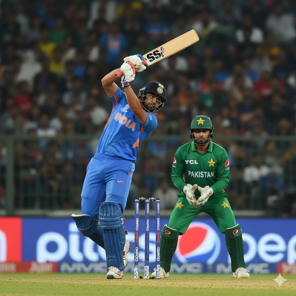 India vs Pakistan Live Scorecard | Asia Cup 2025 Match